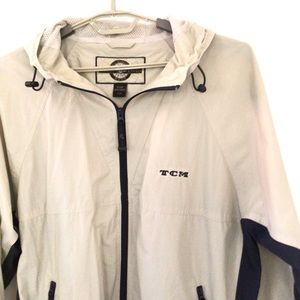 North End TCM Mens Windbreaker Hoodie Jacket L